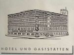 Hans-Sachs-Haus-Signet aus einer Werbung der 50er Jahre "fr das Wessel-Eck"