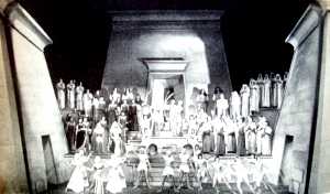 Szenenbild aus "Aida" 1955